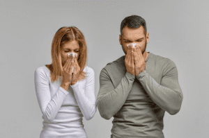 People with sinus issues from mold