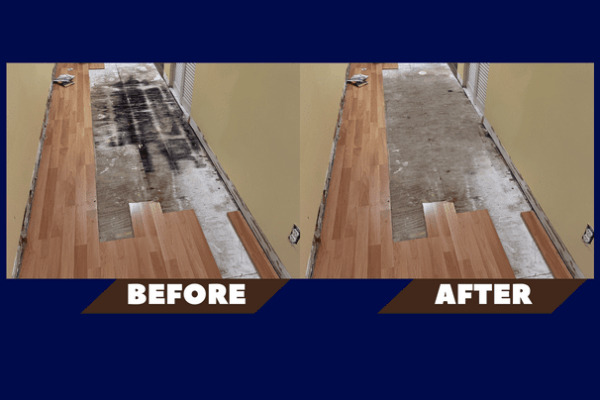 Flooring Before and After